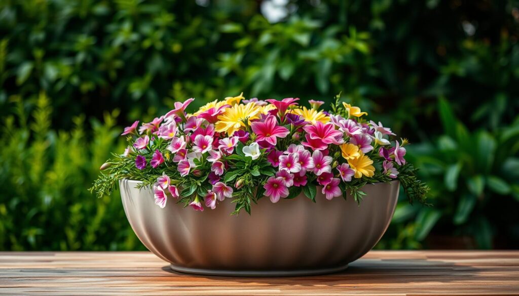 Blumenkübel bepflanzen Schritt für Schritt