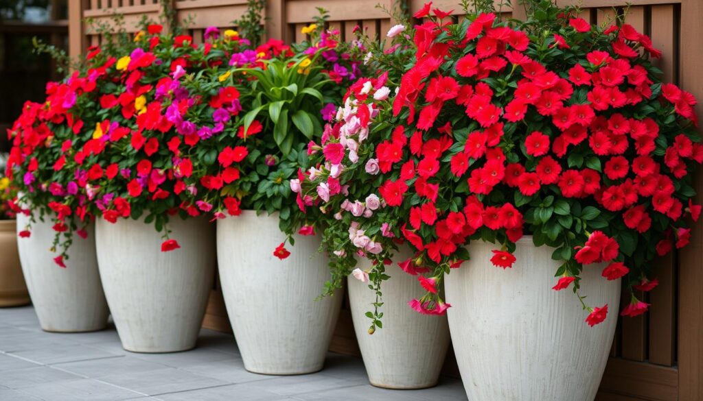 blumenkübel als sichtschutz