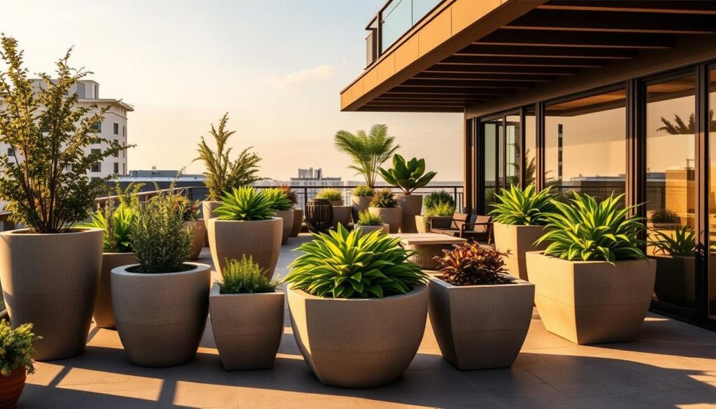 blumenkübel für die terrasse