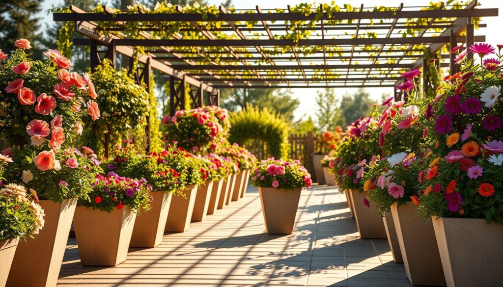 blumenkübel terrasse
