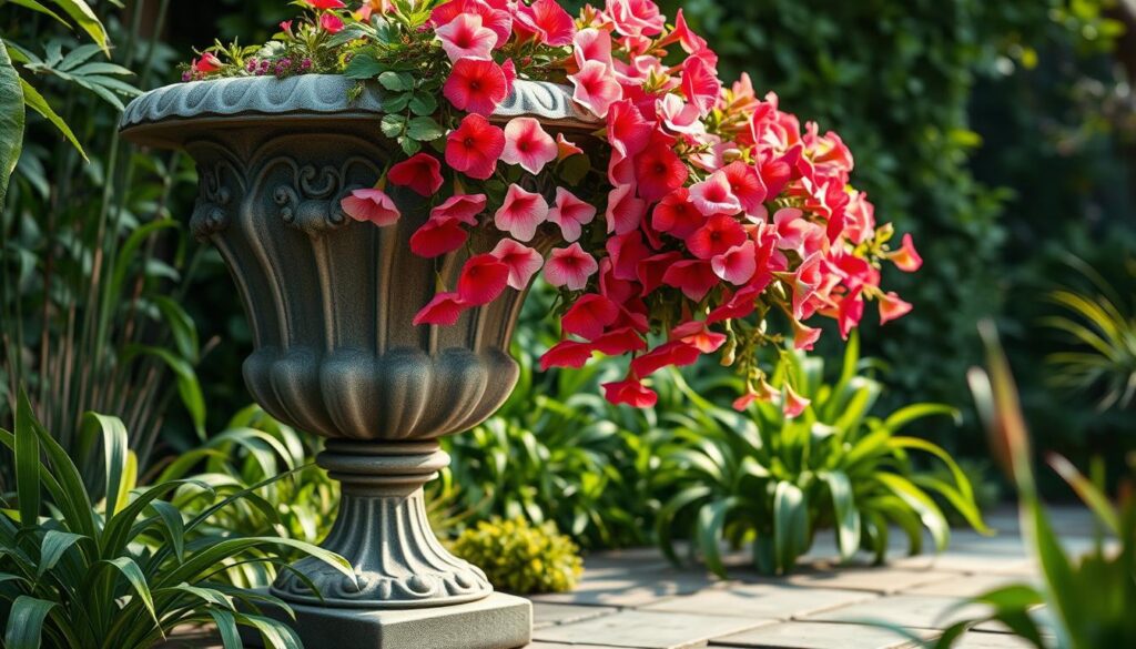 großer blumenkübel